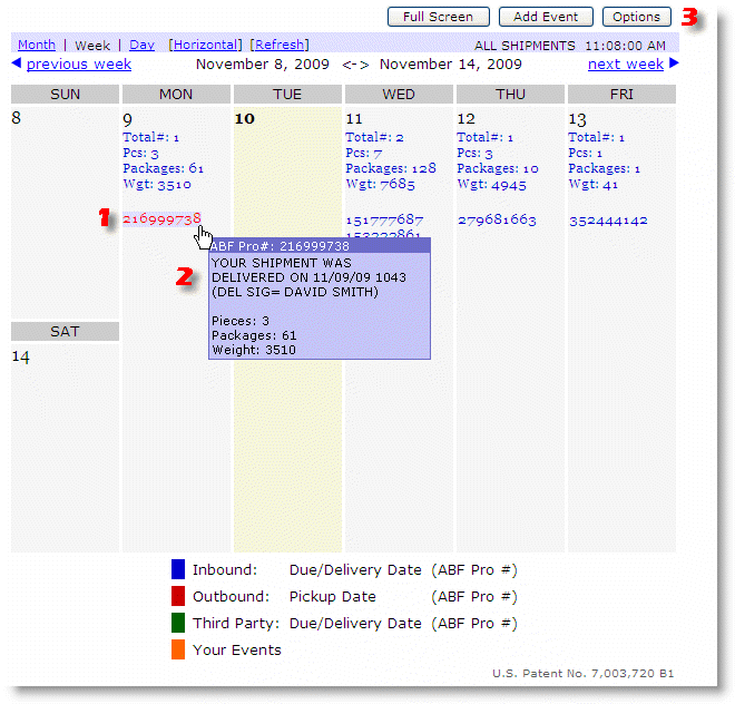 ABF Shipping Tip Shipment Planner