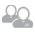 gray contacts icon